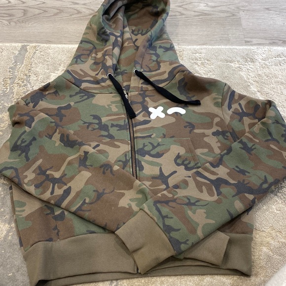 Tops - Fleece Rumble Zip Up Hoodie